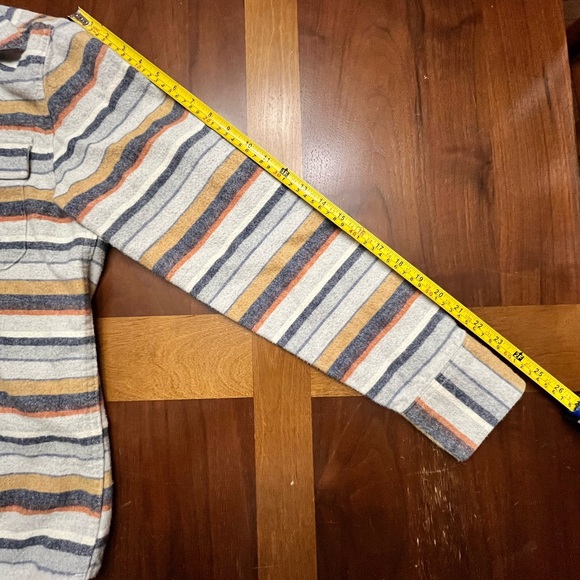 L L Bean Signature Men’s 1933 Chamois Cloth Shirt Size Small - Picture 8 of 8